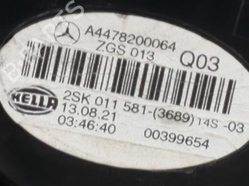 Left taillight MERCEDES-BENZ VITO Van (W447) 116 CDI (447.601, 447.603, 447.605) | BP29856707C34