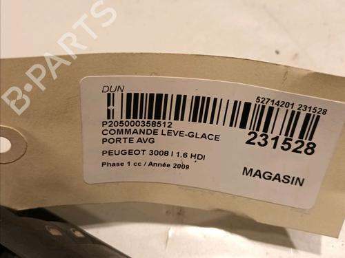 Switch PEUGEOT 3008 I MPV (0U_) 1.6 HDi | BP15576888I30 