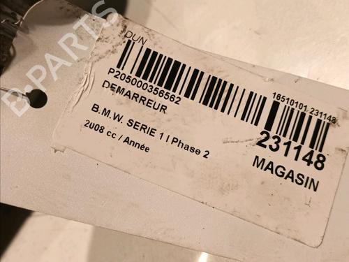 Starter BMW 1 (E81) 120 i | BP15576802M8 
