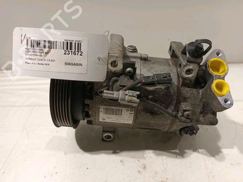 Used AC compressor RENAULT CLIO IV (BH_) 1.5 dCi 90 (90 hp) 15722354