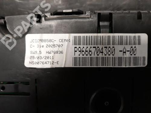 Instrument cluster CITROËN C4 Picasso I MPV (UD_) 1.6 HDi 110 | BP9335081C47 