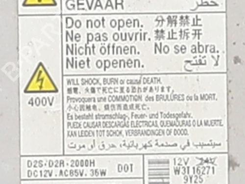 Xenon ballast PEUGEOT 4007 (VU_, VV_) 2.2 HDi | BP29497653C53 