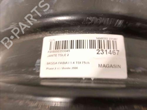 Rim SKODA FABIA I (6Y2) 1.4 16V | BP20604549C45 