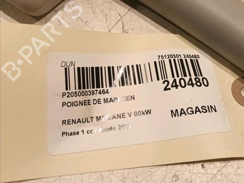 Indvendigt håndtag RENAULT MEGANE E-TECH SUV EV60 (BNJ1) | BP18476623I7 