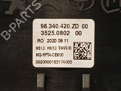 Climate control PEUGEOT EXPERT Van (V_) E-EXPERT | BP21802037I5 