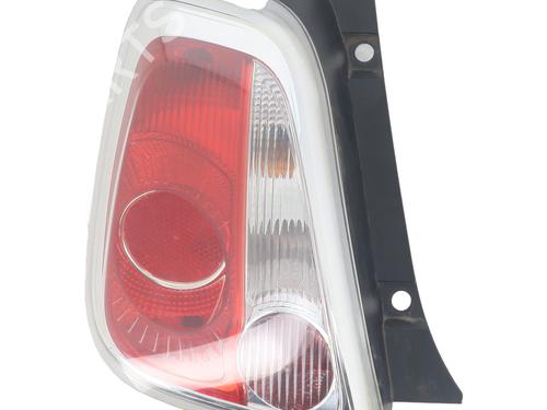Used Left taillight FIAT 500 (312_) 1.2 (312AXA1A) (69 hp) 30476064