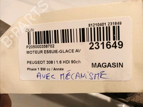 Front wiper motor PEUGEOT 308 SW I (4E_, 4H_) 1.6 HDi | BP15582983M29 