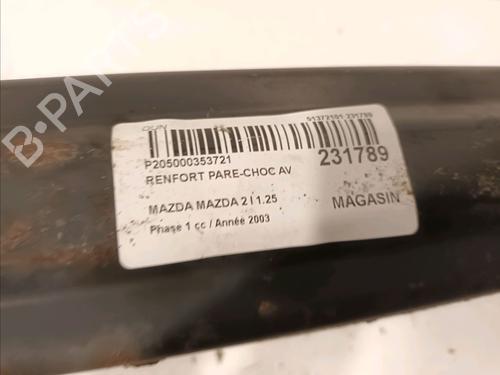 Front bumper reinforcement MAZDA 2 (DY) 1.2 (DY3W) | BP15046785C109 