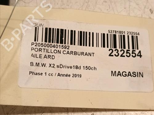 Fuel flap BMW X2 (F39) sDrive 18 d | BP18913001C131 