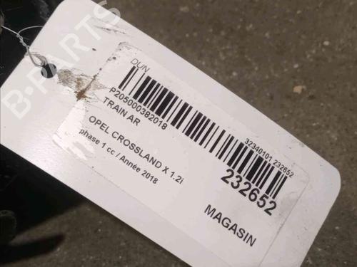 Rear axle OPEL CROSSLAND X / CROSSLAND (P17, P2QO) 1.2 (75) | BP17175151M2 