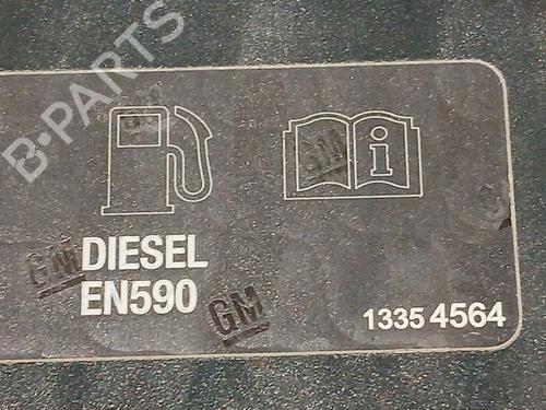 Fuel flap OPEL ASTRA J (P10) 1.6 CDTi (68) | BP17134063C131 