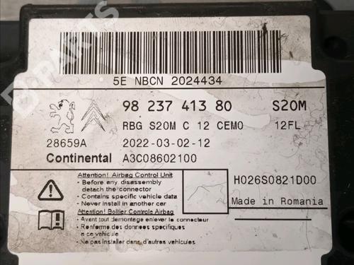ECU airbags CITROËN C3 / C3 ORIGIN III (SX) 1.2 THP 110 | BP11762924M53 