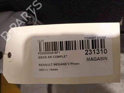 Rear seat RENAULT MEGANE E-TECH SUV EV60 (BNJ1) | BP21686224C17