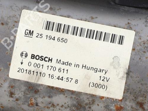 Starter OPEL CORSA E (X15) 1.4 (08, 68) | BP33301032M8  - Image 5