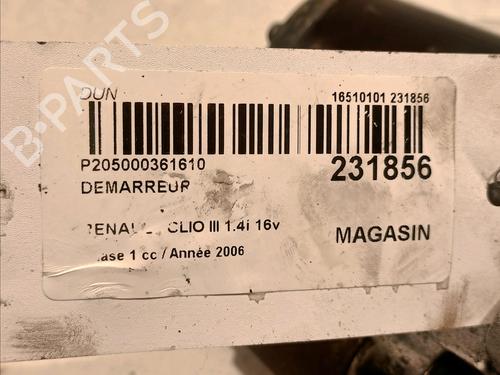 Starter RENAULT CLIO III (BR0/1, CR0/1) 1.4 16V | BP15885981M8 