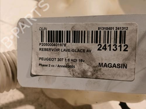 Windscreen washer tank PEUGEOT 307 (3A/C) 1.6 HDi | BP19068966C113 