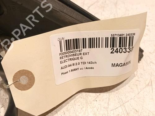 Left mirror AUDI A4 B8 Avant (8K5) 2.0 TDI | BP18953546C26 
