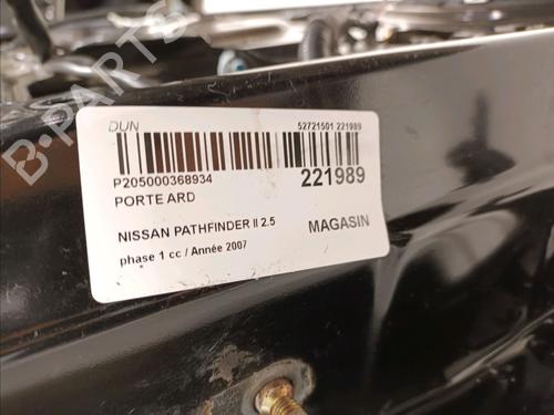 Right rear door NISSAN PATHFINDER III (R51) 2.5 dCi 4WD | BP16276952C5 