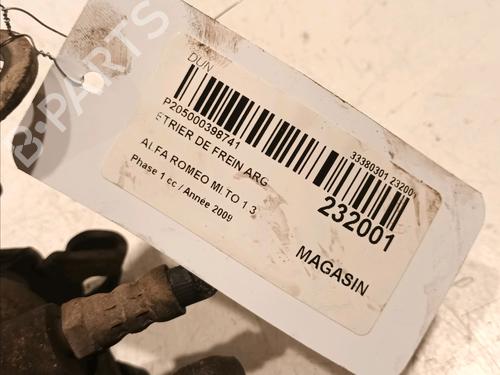 Left rear brake caliper ALFA ROMEO MITO (955_) 1.3 MultiJet (955AXH1B, 955AXT1A) | BP18476512M107 