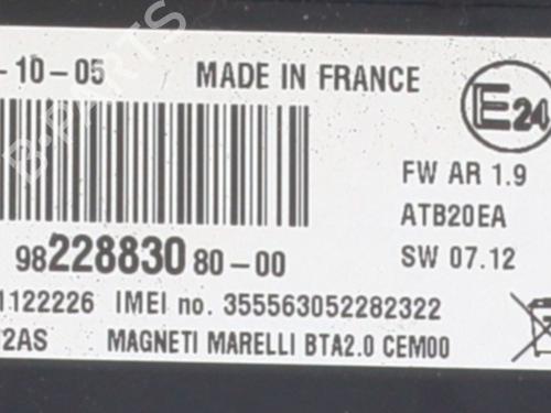 Electronic module CITROËN C4 Picasso II 1.6 BlueHDi 120 | BP38011894M83 - Image 5