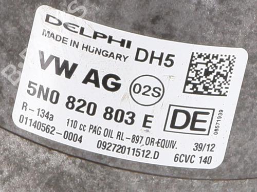 AC compressor VW POLO V (6R1, 6C1) 1.6 TDI | BP30142720M34