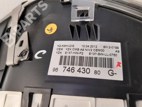 Instrument cluster PEUGEOT 208 I (CA_, CC_) 1.4 HDi | BP9327148C47 