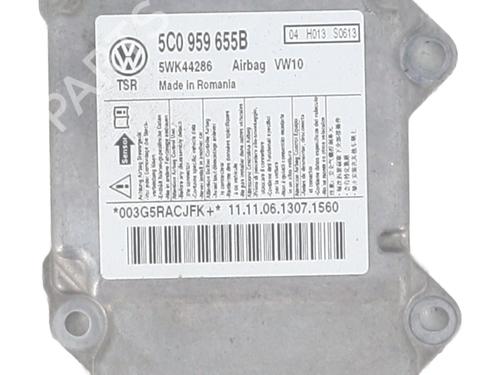 Kollisjonspute styreenhet VW GOLF VI (5K1) 1.6 TDI (105 hp) 31080756