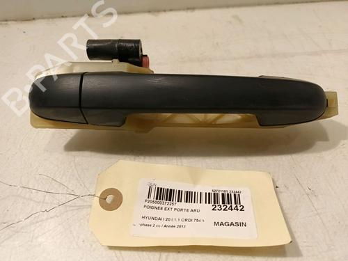 Used Rear right exterior door handle HYUNDAI i20 I (PB, PBT) 1.1 CRDi (75 hp) 16430525