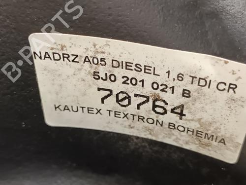 Fuel tank SKODA FABIA II (542) 1.6 TDI | BP31825090C62