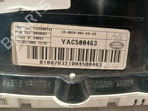Instrument cluster LAND ROVER RANGE ROVER SPORT I (L320) 2.7 D 4x4 | BP18204130C47 
