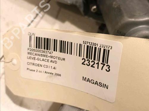Front right window mechanism CITROËN C3 I (FC_, FN_) 1.4 i | BP16015458C23 