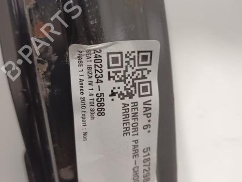 Rear bumper reinforcement SEAT IBIZA IV (6J5, 6P1) 1.4 TDI | BP22616199C73 