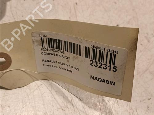 Hinge/Door check strap RENAULT CLIO IV (BH_) 1.5 dCi 75 | BP18204203C146 
