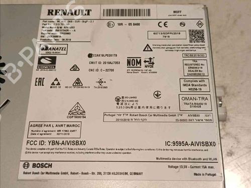 Radio RENAULT CAPTUR II (HF_)  | BP21587474E6