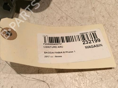 Rear right belt tensioner SKODA FABIA III (NJ3) 1.4 TDI | BP18824108C90 