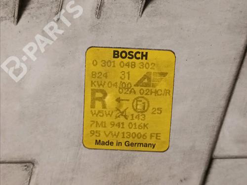Right headlight SEAT ALHAMBRA (7V8, 7V9) 1.9 TDI | BP9318744C29 