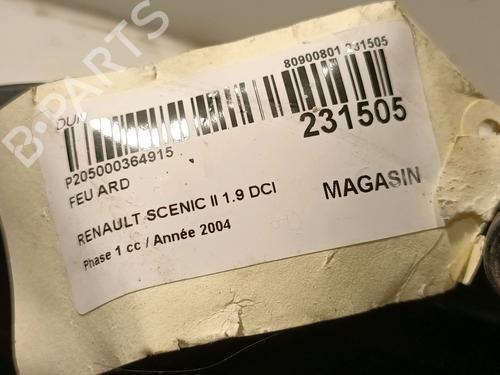 Right taillight RENAULT SCÉNIC II (JM0/1_) 1.9 dCi (JM0G, JM12, JM1G, JM2C) | BP16416669C35 