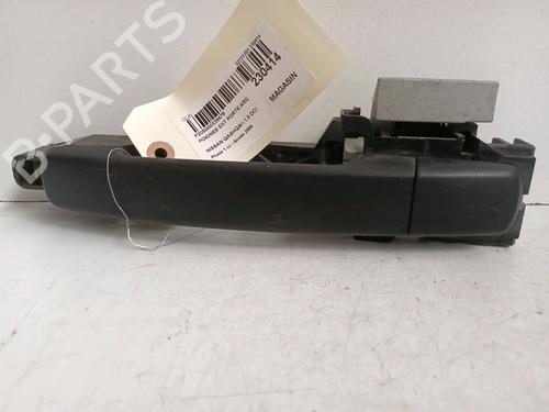 Used Rear left exterior door handle NISSAN QASHQAI / QASHQAI +2 I (J10, NJ10, JJ10E) 1.5 dCi (106 hp) 13398983