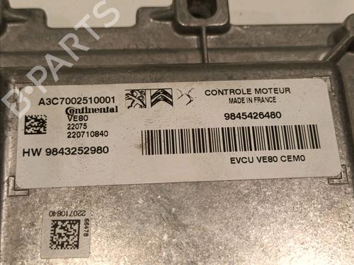 Engine control unit (ECU) PEUGEOT 208 II (UB_, UP_, UW_, UJ_) e-208 | BP17551622M57 