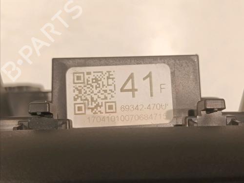 Instrument cluster CITROËN C1 II (PA_, PS_) 1.2 VTi 82 | BP14948019C47 
