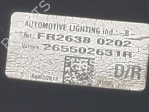 Right taillight RENAULT CLIO IV (BH_) 1.5 dCi 90 | BP29763497C35