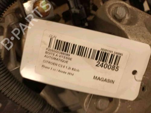 Gearbox CITROËN C3 II (SC_) 1.2 VTi 82 | BP17729907M3 