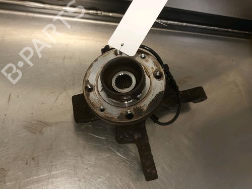 Used Left front steering knuckle Left front steering knuckle RENAULT MODUS / GRAND MODUS (F/JP0_) 1.2 (JP0C, JP0K, FP0C, FP0K, FP0P, JP0P, JP0T) (75 hp) 14860639 14860639