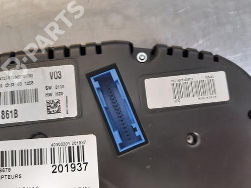 Instrument cluster VW POLO V (6R1, 6C1) 1.6 TDI | BP9333645C47 