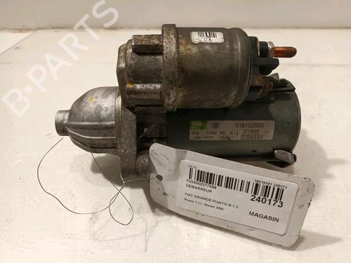 Used Starter FIAT GRANDE PUNTO (199_) 1.3 D Multijet (75 hp) 17021384