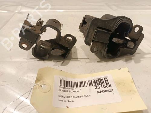 Used Hood lock MERCEDES-BENZ CLK (C209) CLK 200 Kompressor (209.342) (163 hp) 15199617