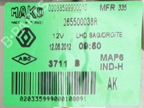 Right tailgate light RENAULT FLUENCE (L3_) 1.5 dCi (L30D, L30L, L306, L33F, L33L, L33M, L33V, L33W) | BP32718975C80  - Image 8