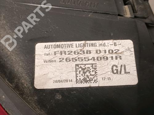 Left taillight RENAULT CLIO IV (BH_) 1.5 dCi 90 | BP11998828C34 