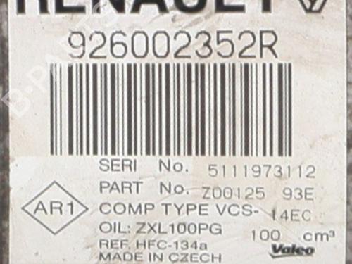 AC compressor RENAULT CAPTUR I (J5_, H5_) 1.5 dCi 90 (J5N4, J5M5, J5MW, J5M6, J5AL, J5AJ) | BP36947169M34  - Image 7