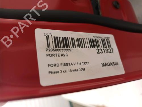 Left front door FORD FIESTA V (JH_, JD_) 1.4 TDCi | BP15273585C2 
